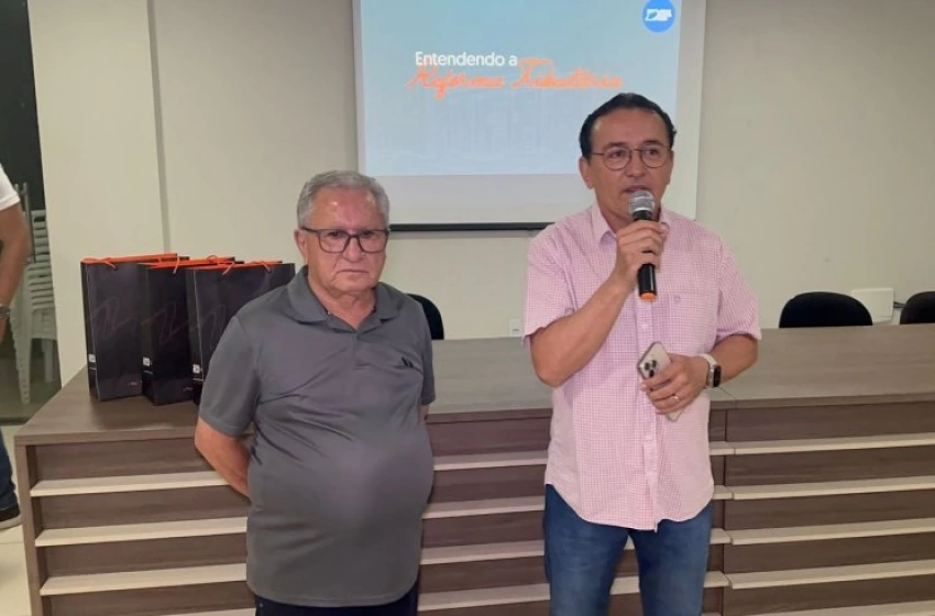 Imagem Francisco Rodrigues (CDL), Dinart Fernandes (Professor)