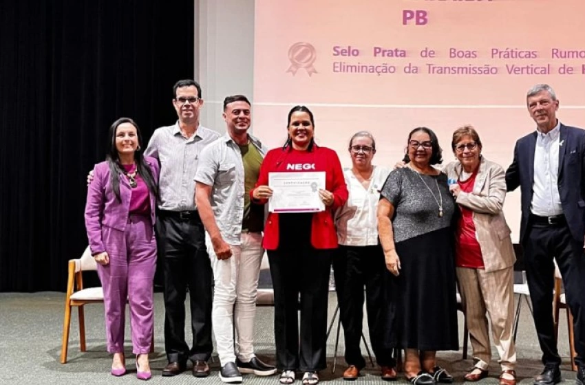 Imagem Paraíba recebe Selo Prata de eliminação da transmissão vertical do HIV concedido pelo Ministério da Saúde