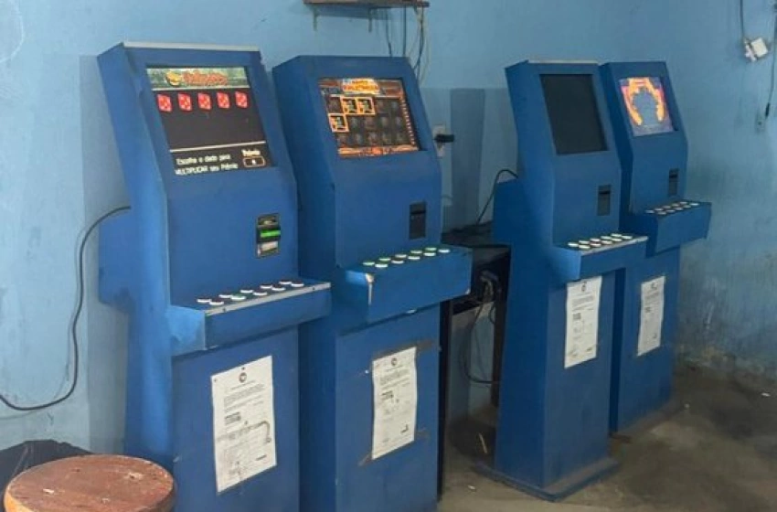 Imagem Apreensão de 17 máquinas caça-níqueis