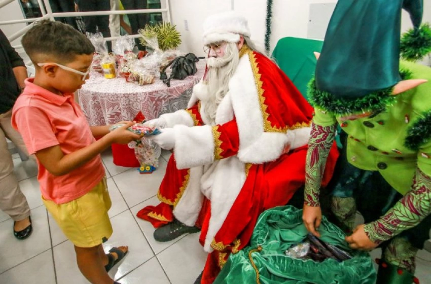Imagem Visita de Papai Noel
