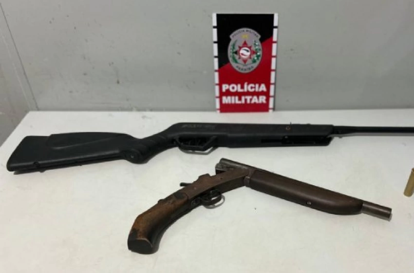 Imagem Prisão de suspeito por porte ilegal de arma