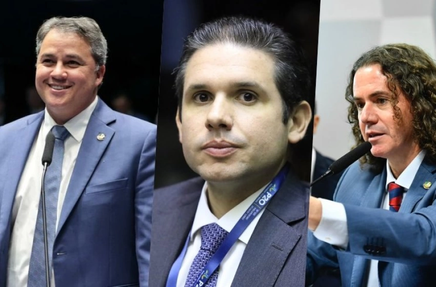 Imagem Efraim Filho, Hugo Motta, e Veneziano