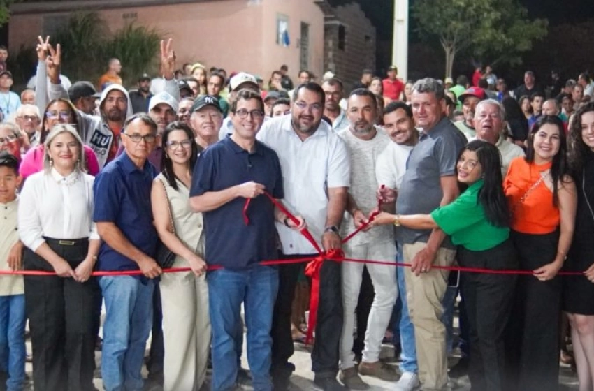 Imagem Entrega de obras de infraestrutura no Sítio Samambaia, no município de Santa Cecília