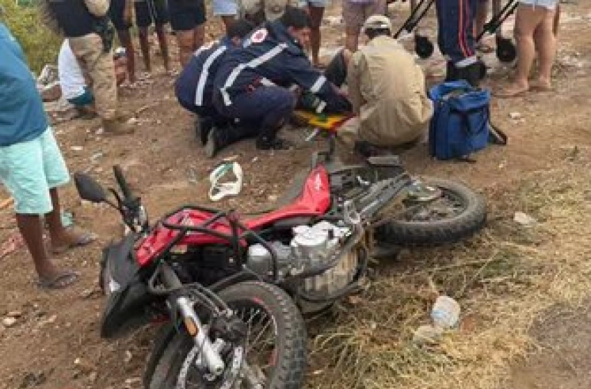 Imagem Acidente com ferido na PB-420, em Cachoeira dos Índios