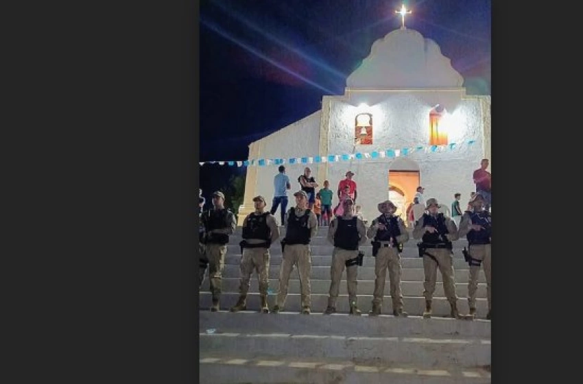 Imagem Segurança na festa de Nossa Senhora da Conceição na Serra do Comissário