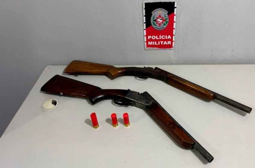 Imagem Prisão de homem por porte ilegal de arma de fogo