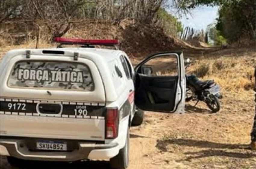 Imagem Veículo recuperado pela PM na Paraíba