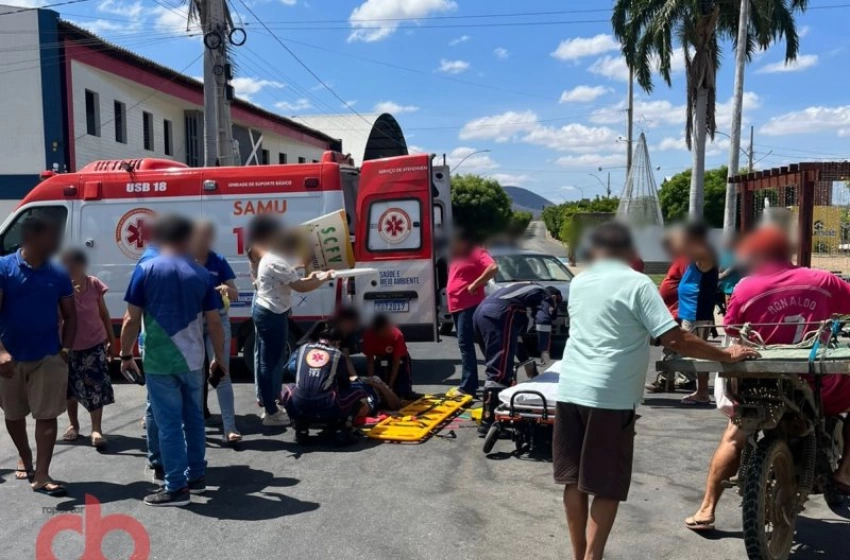 Imagem Acidente envolvendo duas motocicletas em São Francisco 