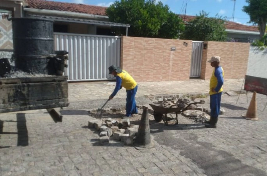Imagem Operação Tapa-buraco em João Pessoa