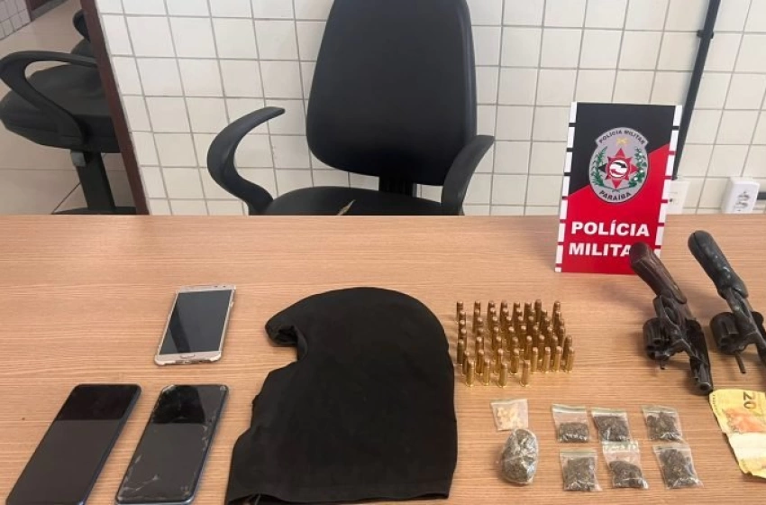 Imagem Armas de fogo apreendidas pela polícia militar na Capital 