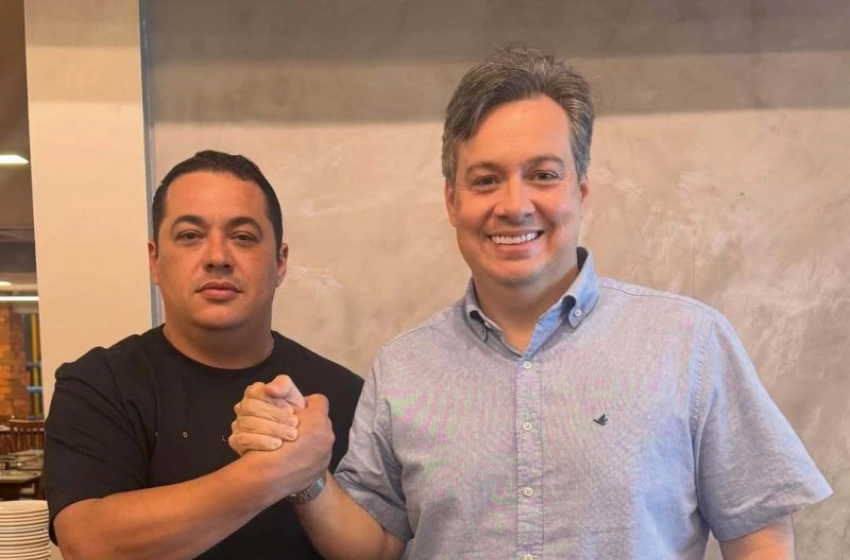 Imagem Deputado Estadual Júnior Araújo e o ex-prefeito de Cachoeira dos Índios, Allan Seixas