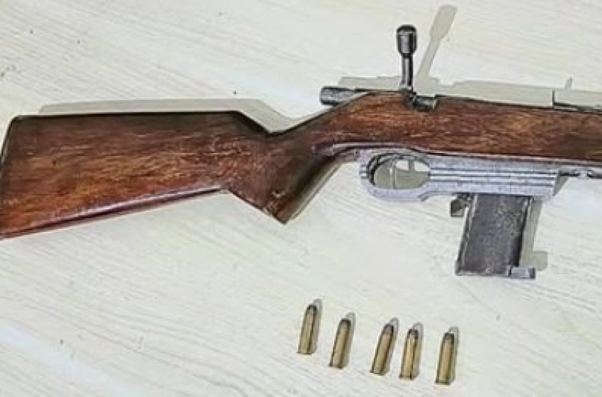 Imagem Arma apreendida pela ROTAM em Cajazeiras 