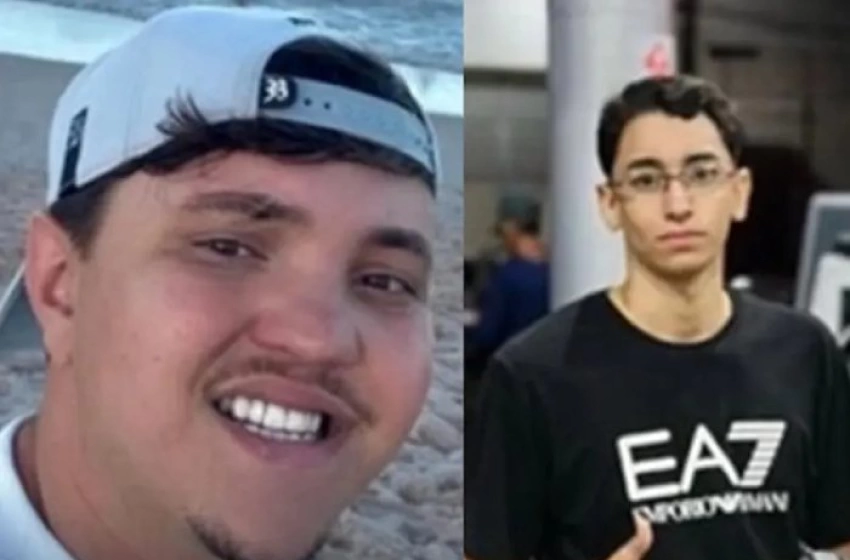 Imagem Willian Gustavo Estrela de Alencar, de 24 anos e Saulo Alves César, de 22 anos