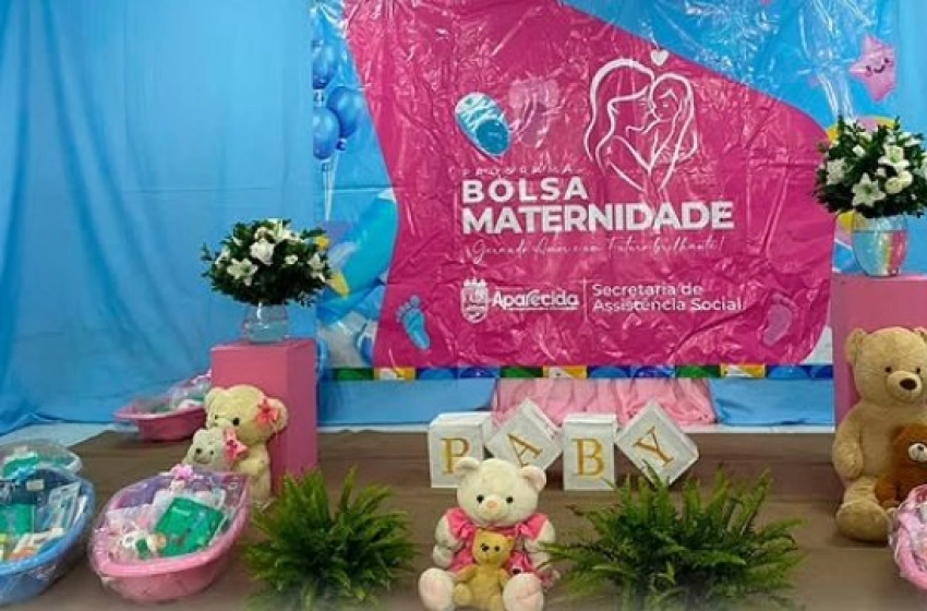 Imagem Prefeitura de Aparecida entrega kits do Programa Bolsa Maternidade