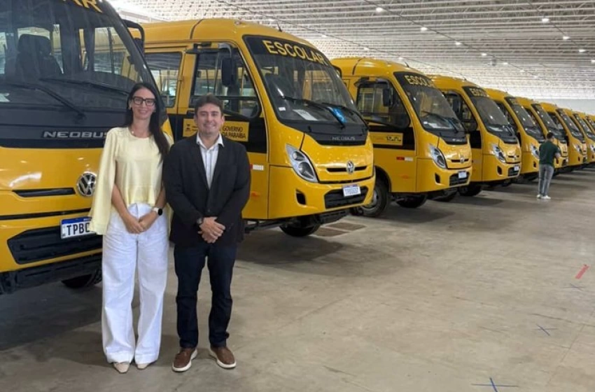Imagem Novos ônibus escolares para Sousa