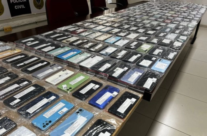 Imagem Mais de 3.400 celulares recuperados