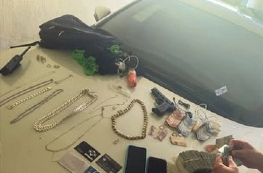 Imagem Material apreendido em ação da Polícia Militar