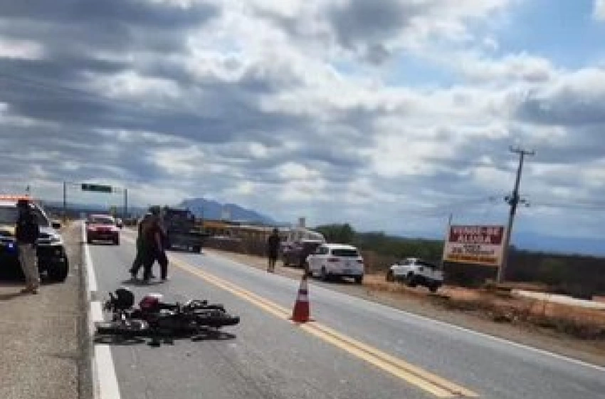 Imagem Sinistro de trânsito na BR-230 em Patos