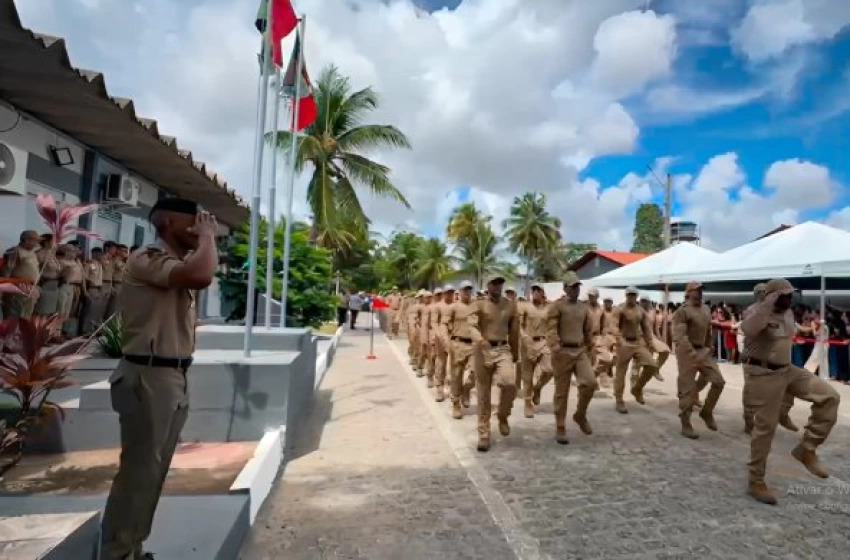Imagem Alunos do Curso de Formação de Soldados da Polícia Militar da Paraíba