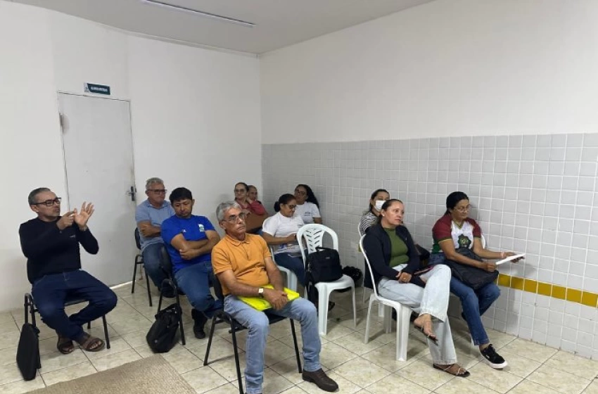 Imagem Reunião com os Agentes Comunitários de Saúde (ACS)