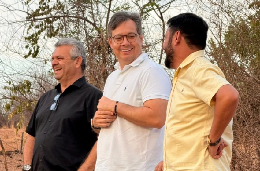 Imagem Jr. Araújo no distrito do Patamuté, em Cajazeiras