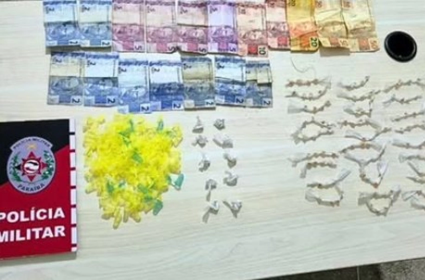 Imagem Drogas apreendidas pela ROTAM em Cajazeiras 