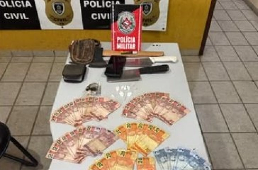 Imagem Drogas apreendidas pela polícia militar em Catolé do Rocha 