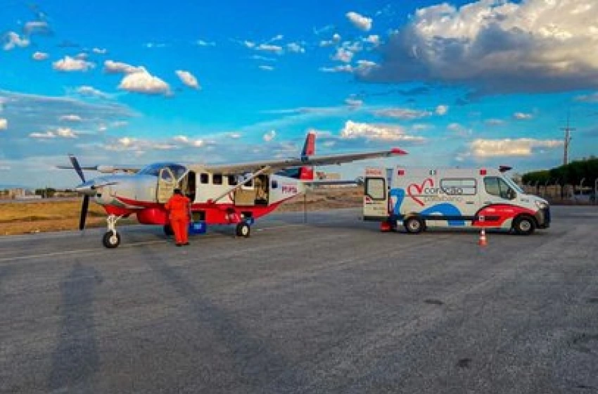 Imagem Operação de resgate aéreo