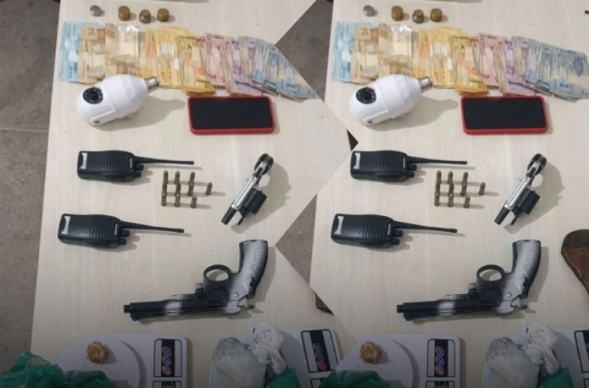 Imagem Drogas apreendidas