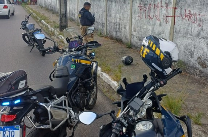 Imagem Apreensão de duas motos adulteradas