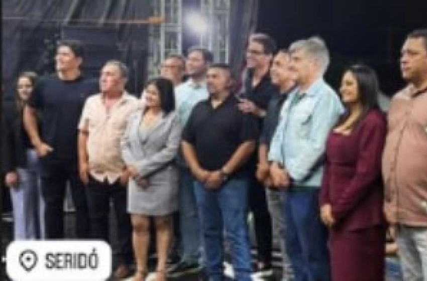 Imagem Wellington Roberto no 64º aniversário de emancipação política de Seridó