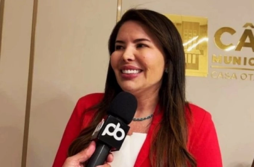 Imagem Presidente da Câmara de Sousa, vereadora Amanda Silveira