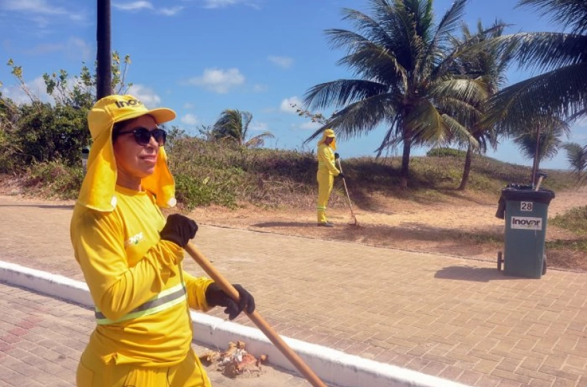 Imagem Operação especial com mais de 100 agentes de limpeza
