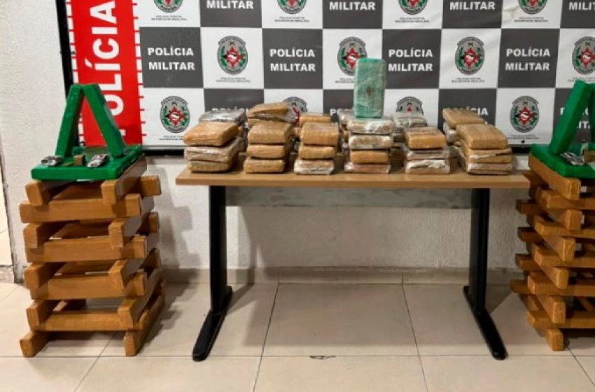 Imagem Apreensão de grande quantidade de drogas