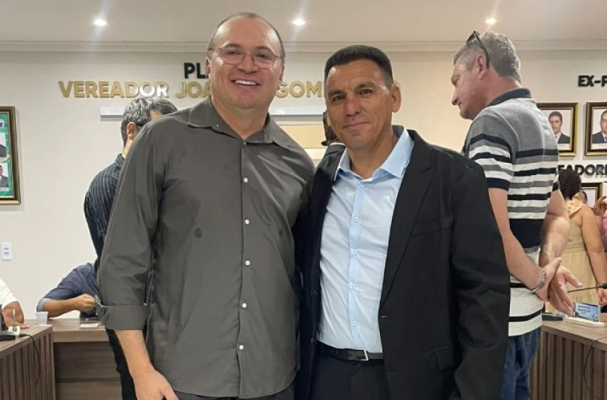 Imagem Posse do vereador Idiamim Bernardino de Abreu (PSB)