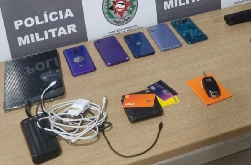 Imagem Polícia Militar prende dupla após assalto à motorista de aplicativo