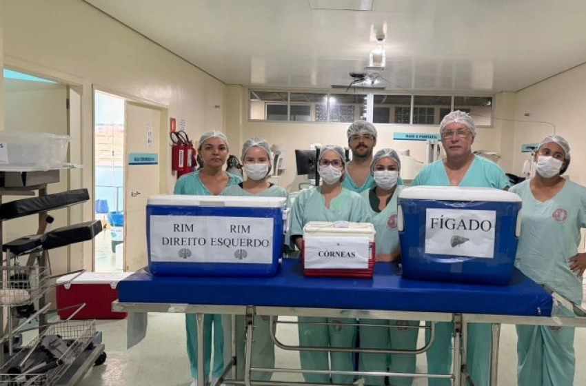 Imagem Central de Transplantes registra primeira doação de órgãos de 2026 em Campina Grande