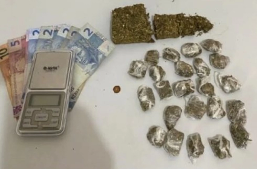 Imagem Drogas apreendidas pela Polícia Civil em Queimadas 