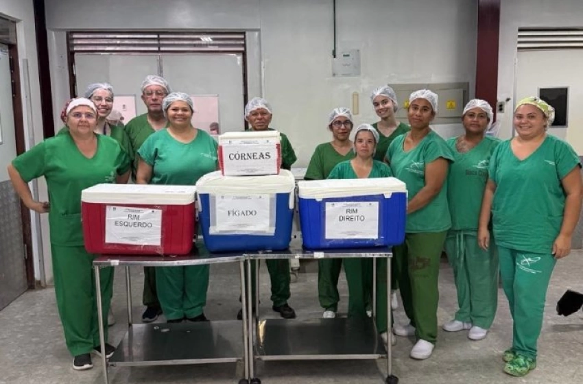 Imagem Segunda doação de órgãos do ano