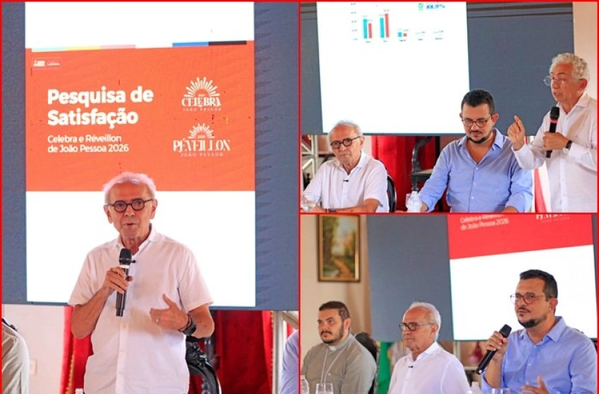 Imagem Apresentação de pesquisa de satisfação de eventos de fim de ano