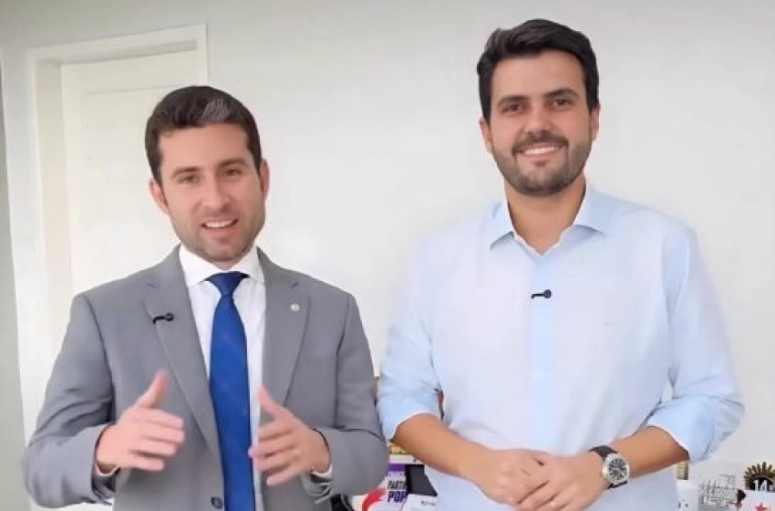 Imagem Deputado Michel Henrique e Secretário Wilson Filho