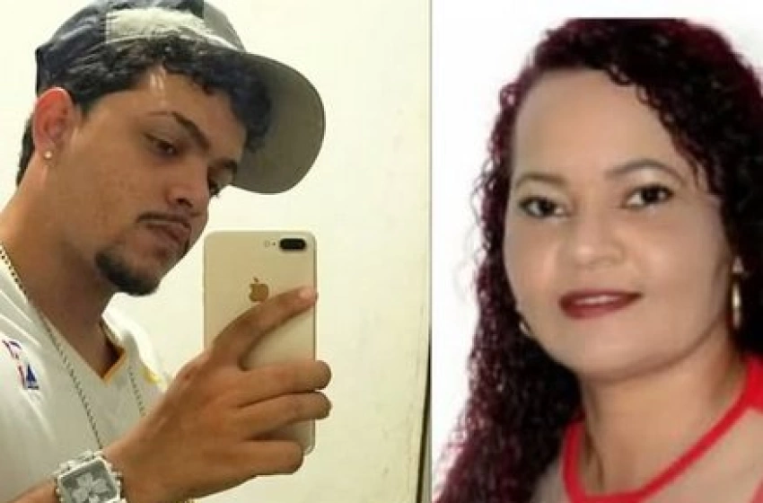 Imagem Jovem Aleff Araújo e sua mãe Cristina