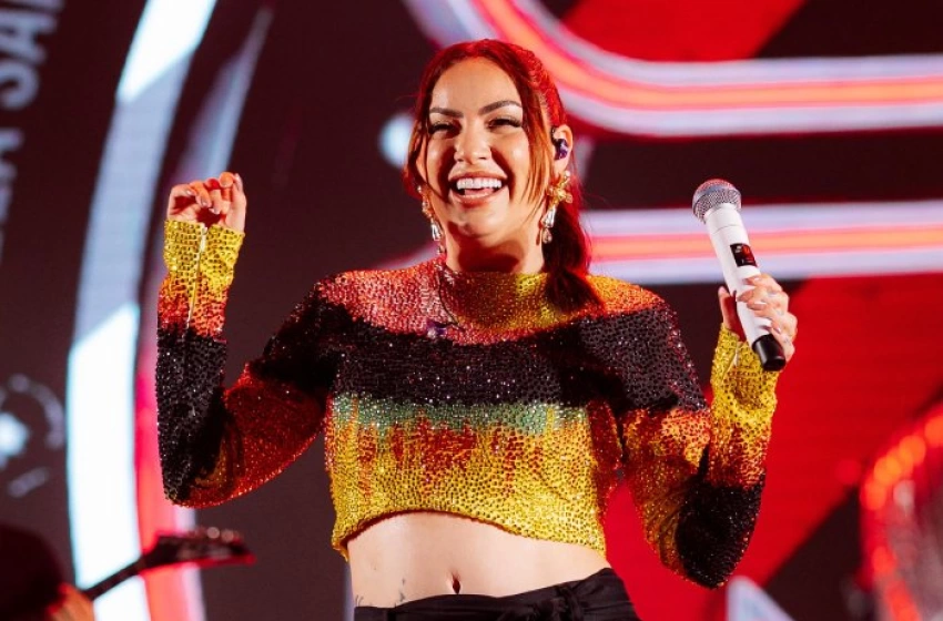 Imagem Gravação do DVD de Raphaela Santos