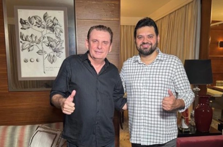 Imagem Deputado estadual Chico Mendes e o prefeito de Cachoeira dos Índios