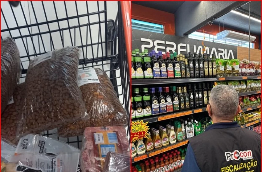 Imagem Apreensão de dezenas de produtos alimentícios