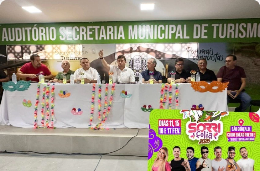 Imagem Divulgação do Sorri Folia 2026