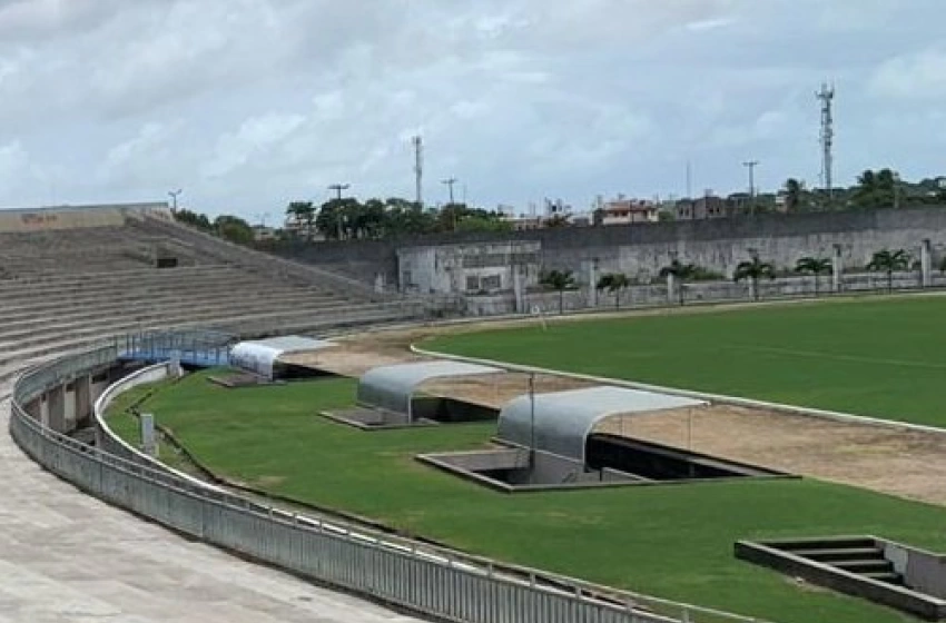 Imagem Estádio Almeidão, em João Pessoa