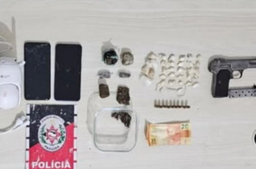 Imagem Apreensão de armas, drogas e equipamentos de monitoramento em Triunfo