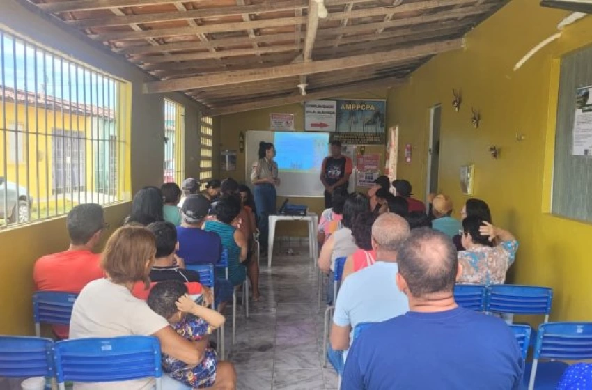 Imagem Entrega de cartilha educativa “Minha Praia – Da Minha Praia eu cuido”