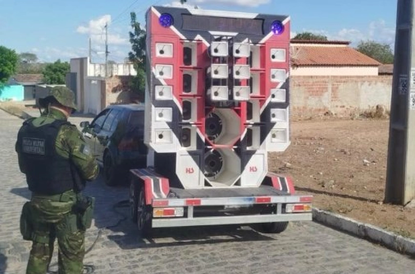 Imagem Polícia Militar prende homem por poluição sonora na Paraíba 